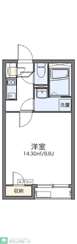 レオネクストヴィラ駒井の間取り写真