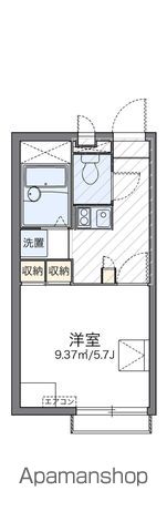 レオパレスバードの間取り写真