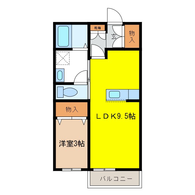 1LDK Apartment in Nagano, Nagano — photo 2 of 3