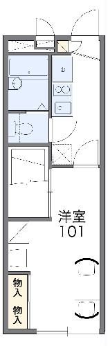 レオパレス大谷静岡大学前Iの間取り写真