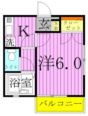 グランシャリオ48の間取り写真