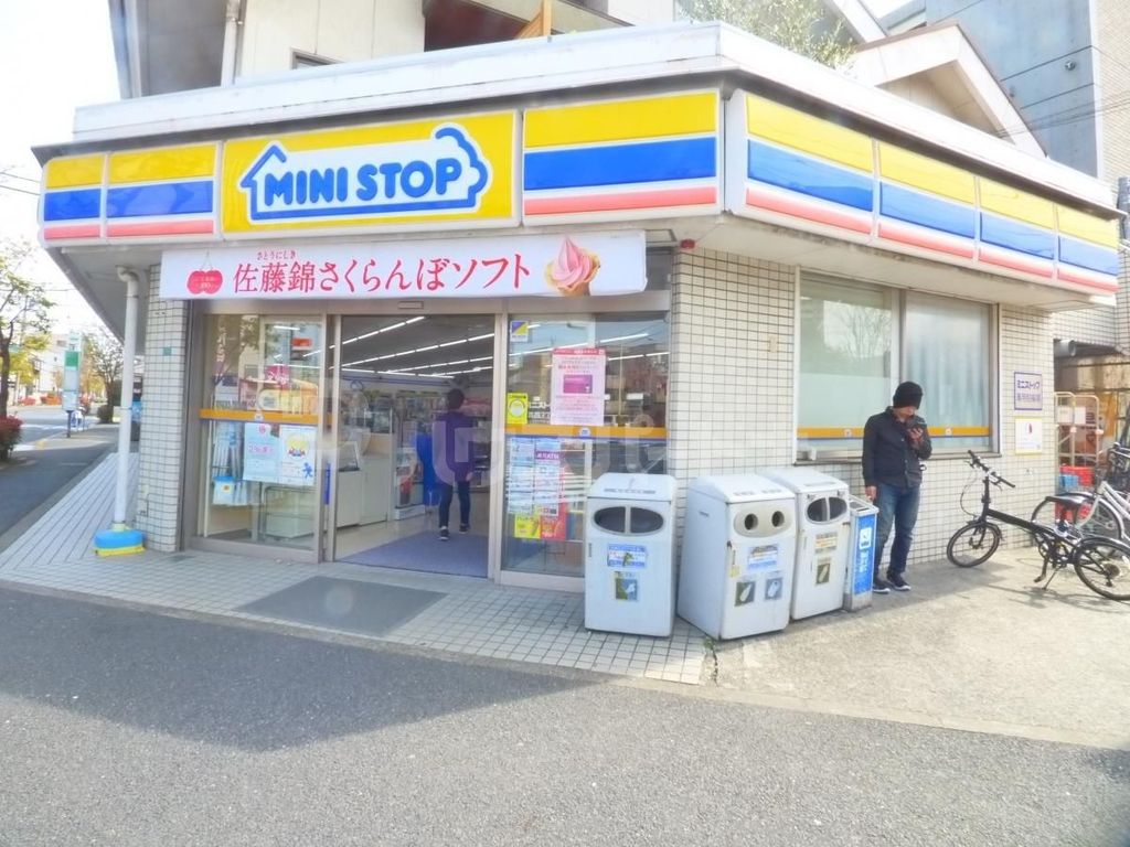 コンビニ　ミニストップ中葛西7丁目店（コンビニ）まで160m