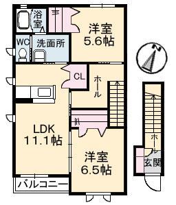 ポラリスの間取り写真