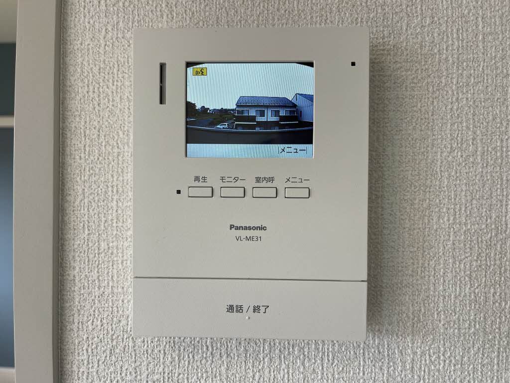 セキュリティ　モニタ付きドアホン