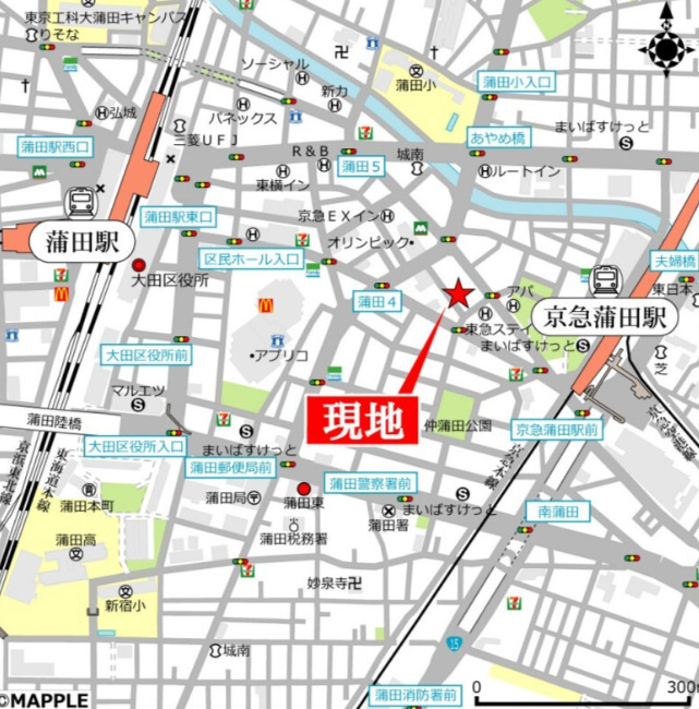 京急本線 京急蒲田駅 徒歩4分 5階建 新築の外観写真