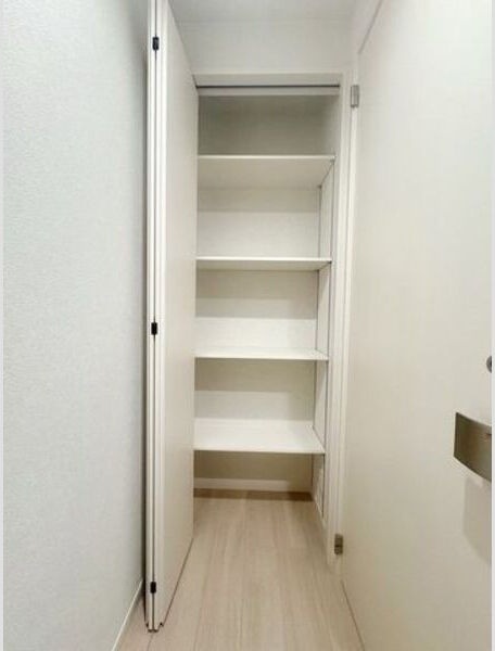 収納　収納スペースもございます