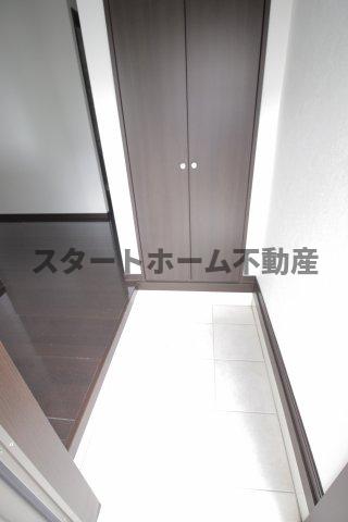 玄関　ゆったりとした玄関です