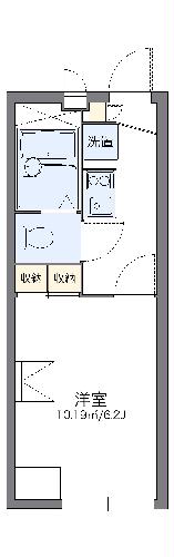 レオパレスシオンの間取り