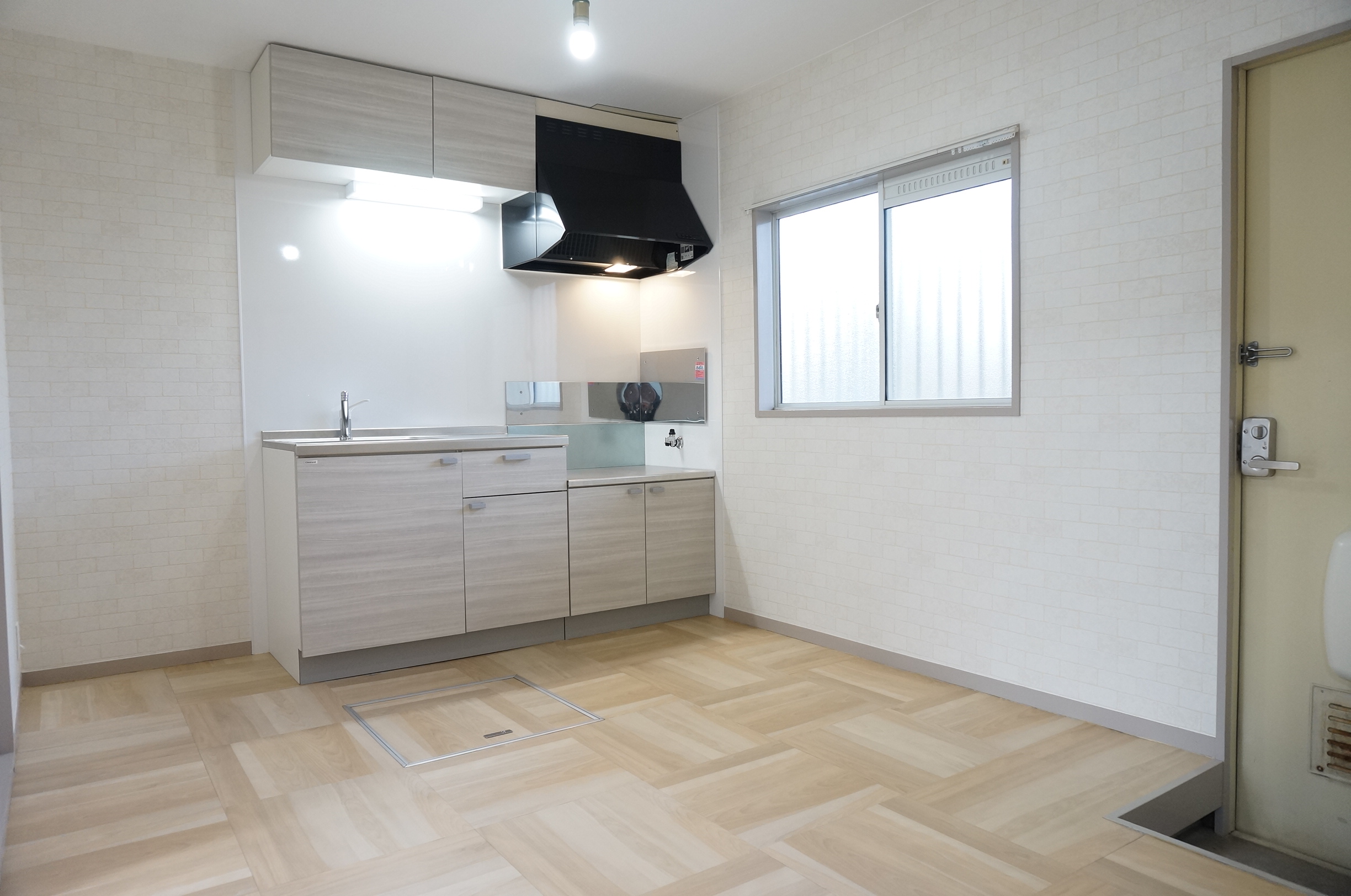 玄関　明るい玄関まわりです。