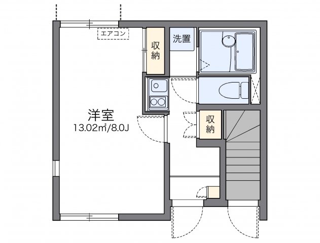 レオネクストあたごの間取り