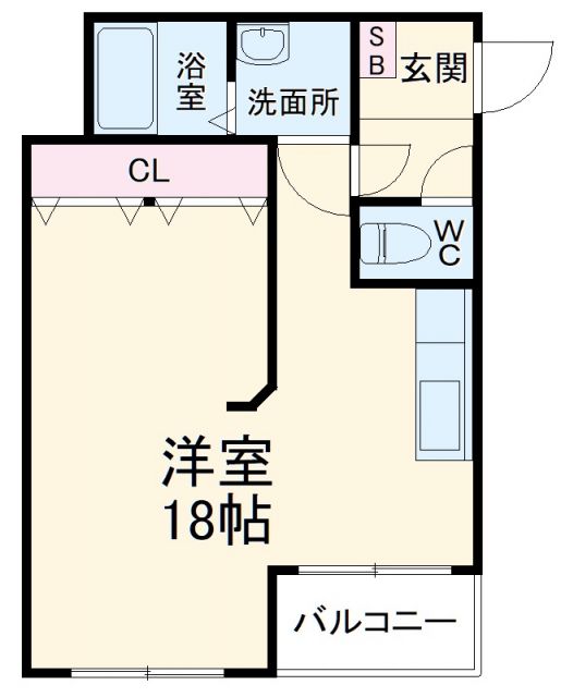 マルセイユの間取り