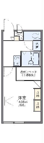 レオパレスＳＷＥＥＴ　ＨＯＭＥの間取り