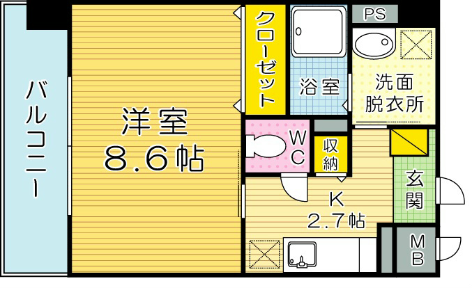 【グラーツィア畠中の間取り】