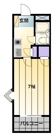 石塚マンションの間取り