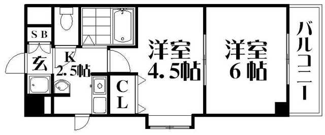 Mプラザ津田駅前10番館の間取り