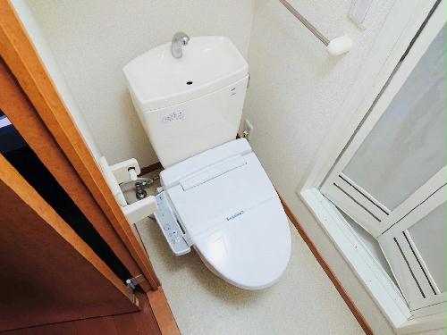 【レオパレスクリアーIIのトイレ】