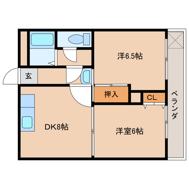 グラン宮崎の間取り