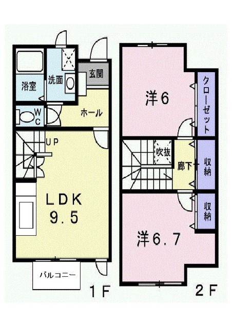 グリーンシュタムIIの間取り