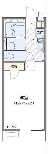 クレイノアーカーシャの間取り