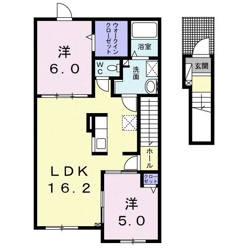 シャロームの間取り