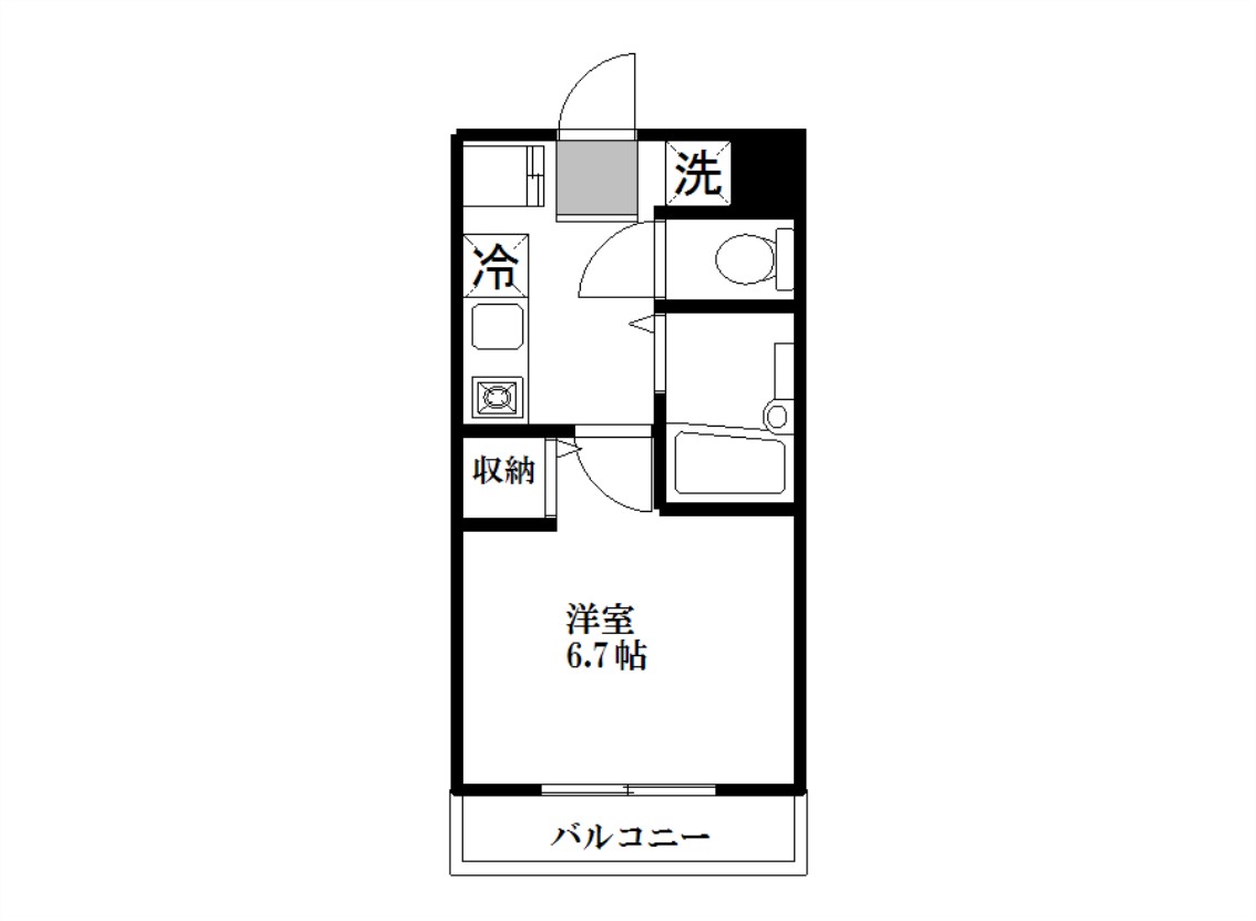 ウエストアベニューの間取り