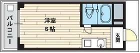 大阪市東淀川区相川のマンションの間取り