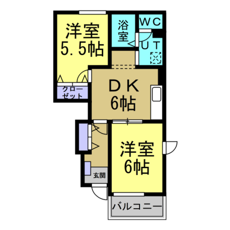 カリーノAの間取り