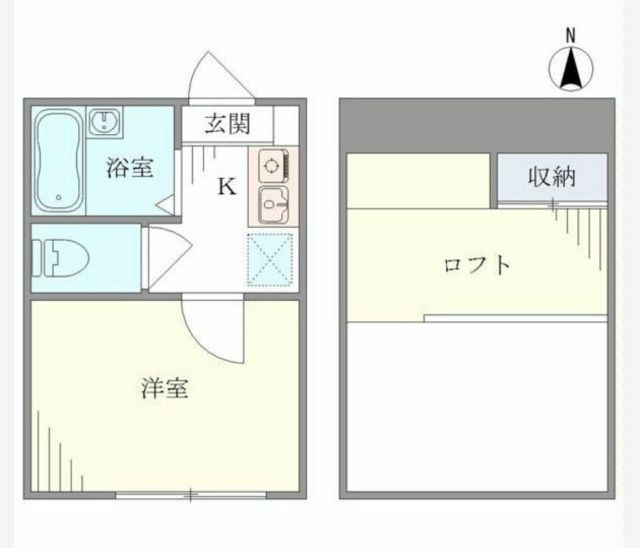 八景舎高円寺南Ａの間取り