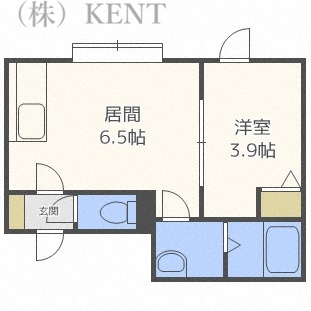 ラ・ヴィータ琴似の間取り