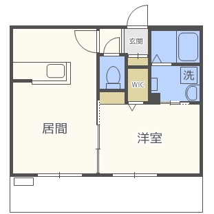 ＡＸＩＳ－ＦＡ苗穂の間取り