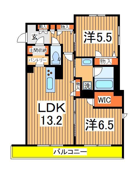 グランクラッセの間取り