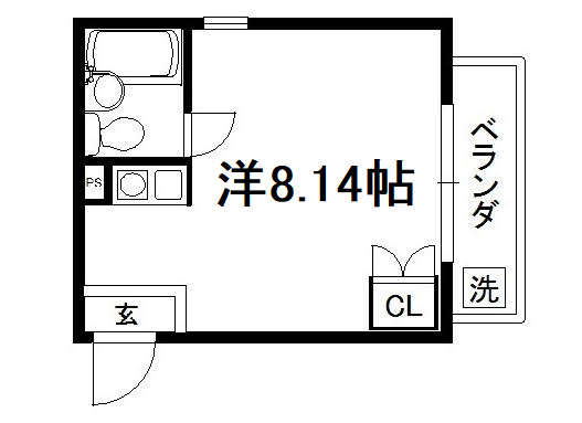 Gramercy京都今出川の間取り