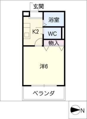 シャンボール瑞穂の間取り