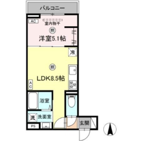 【グラナーデ竹ノ塚13の間取り】