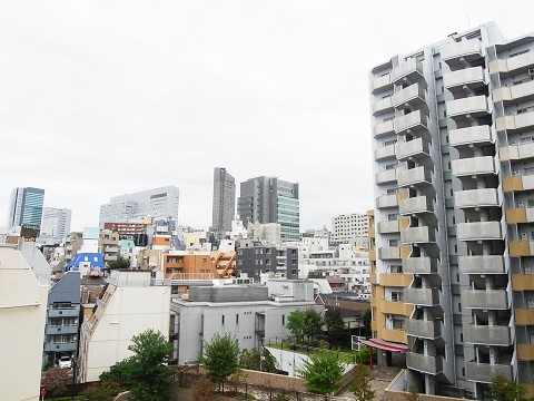 【渋谷区松濤のマンションの眺望】