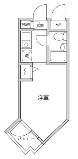 DOM二子新地の間取り