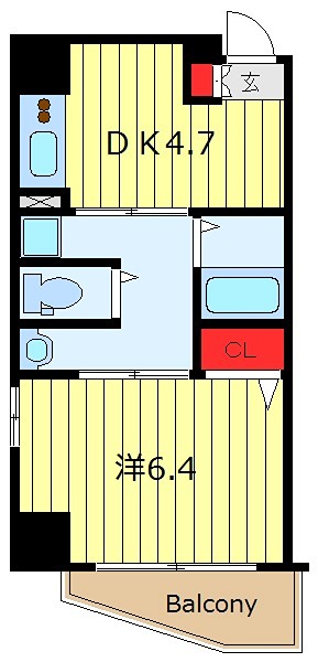 W723の間取り