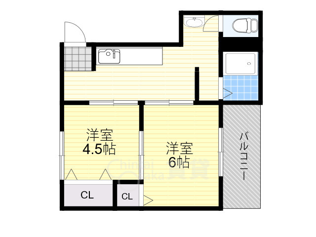 太陽マンションの間取り