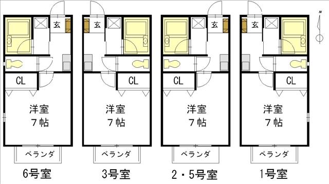 グレイス東長根の間取り