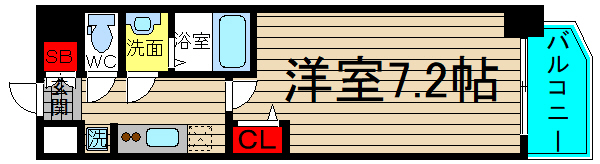 ファステートNAMBA華月の間取り