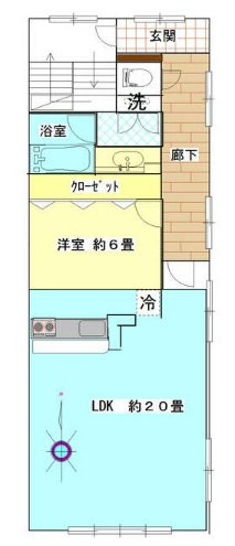 龍照ビルの間取り