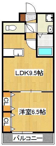 コスモス浅川学園台の間取り