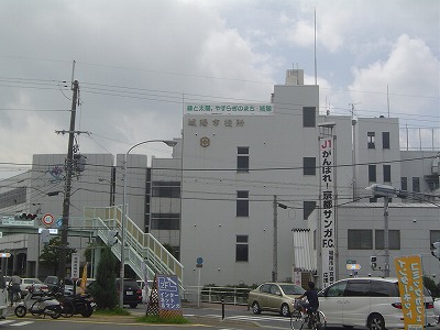 【城陽市寺田のアパートの役所】