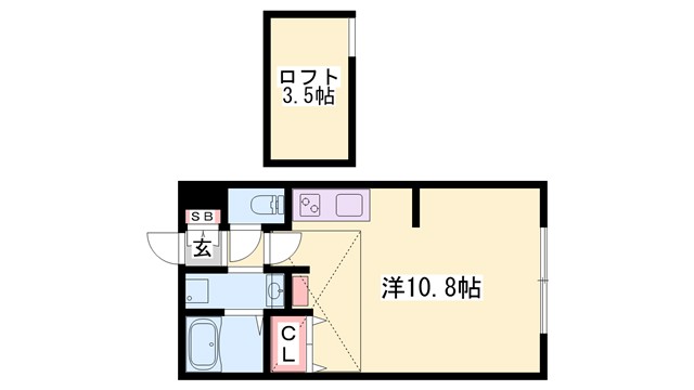 リブフラットポルトゥスの間取り