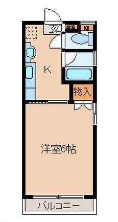 プチメゾン鶴島の間取り