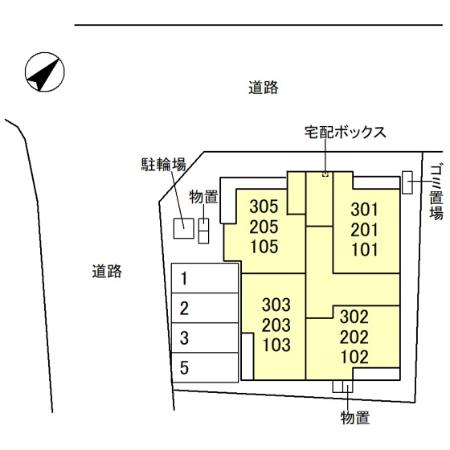 【オプティモ（Ｏｐｕｔｉｍｏ）の駐車場】