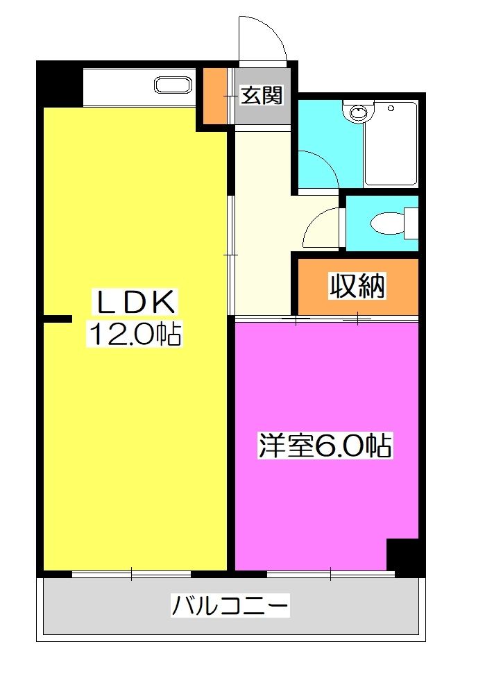 アートけやき台マンションの間取り