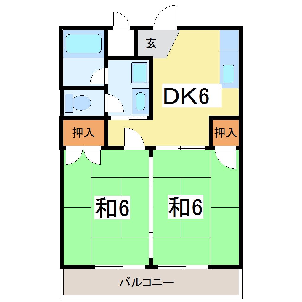 シャルム文京の間取り