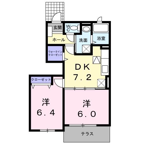 【アルカンシェル　IIの間取り】