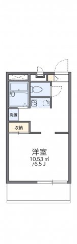 レオパレスサンメッセの間取り